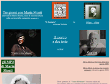 Tablet Screenshot of mariamonti.it